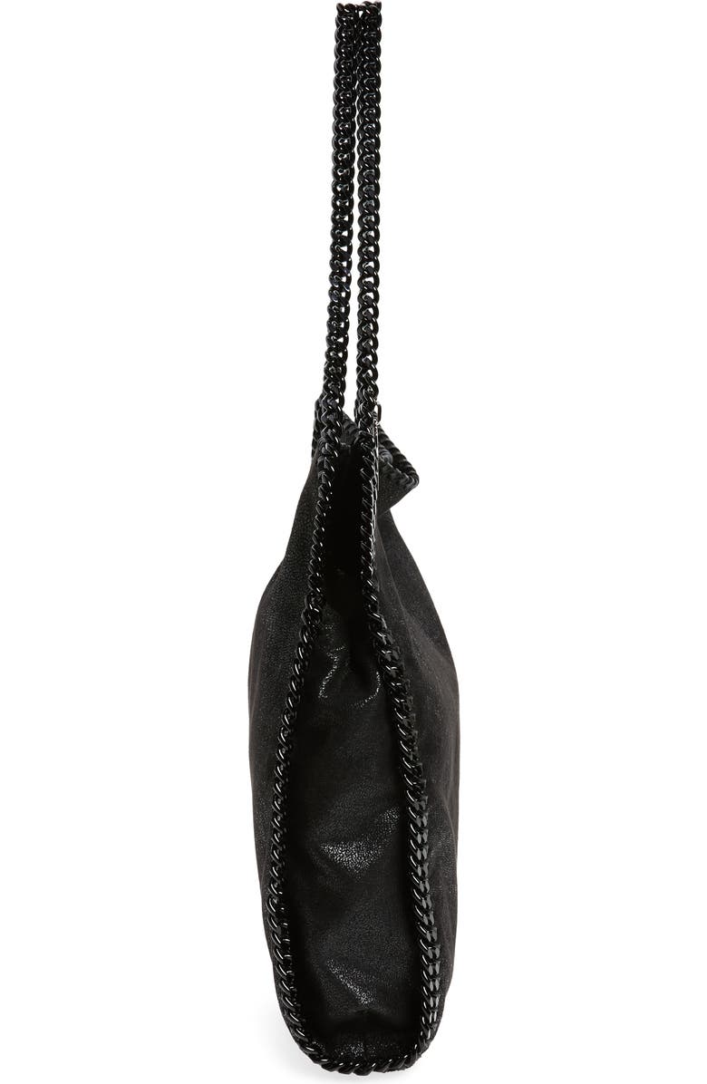 Stella McCartney Small Falabella Shaggy Deer Faux Leather Tote, Alternate, color,