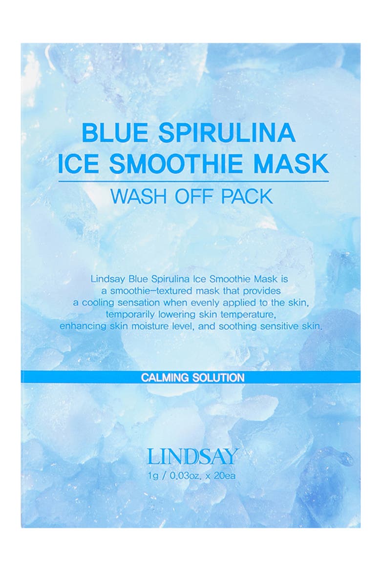 Blue Spirulina Ice Smoothie Wash Off Mask, Alternate, color, NO COLOR