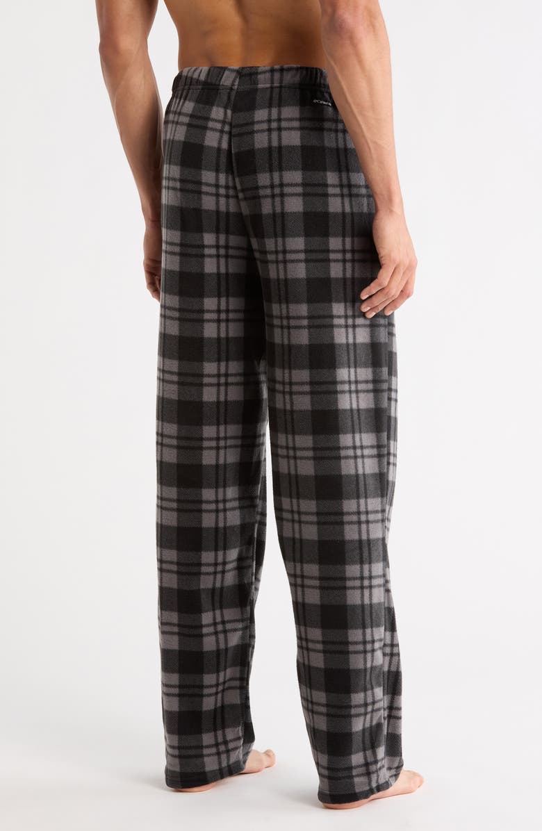 Columbia Brushed Flannel Pajama Bottoms, Alternate, color, Valley Plaid City Grey