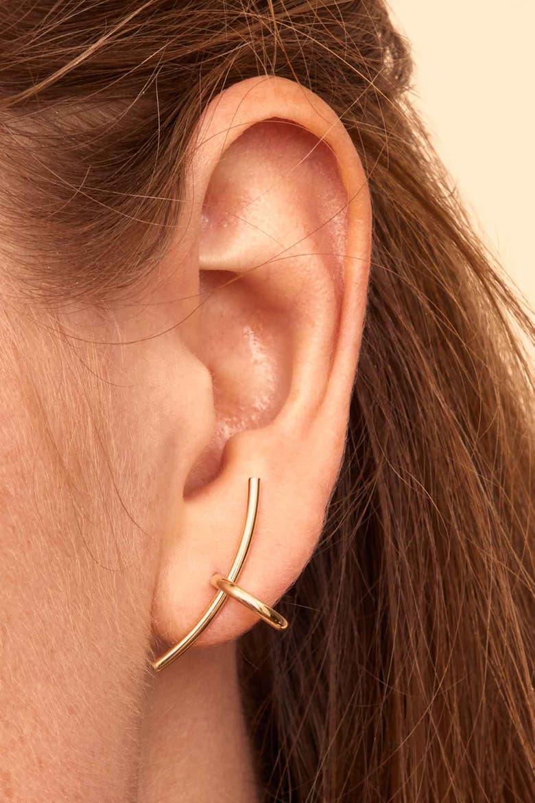 14K Yellow Gold Climb High Studs, Alternate, color, Yellow Gold