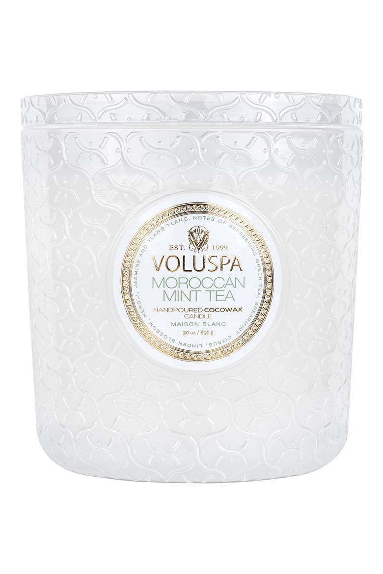 Moroccan Mint Tea Luxe Candle, Alternate, color, MORACCAN MINT