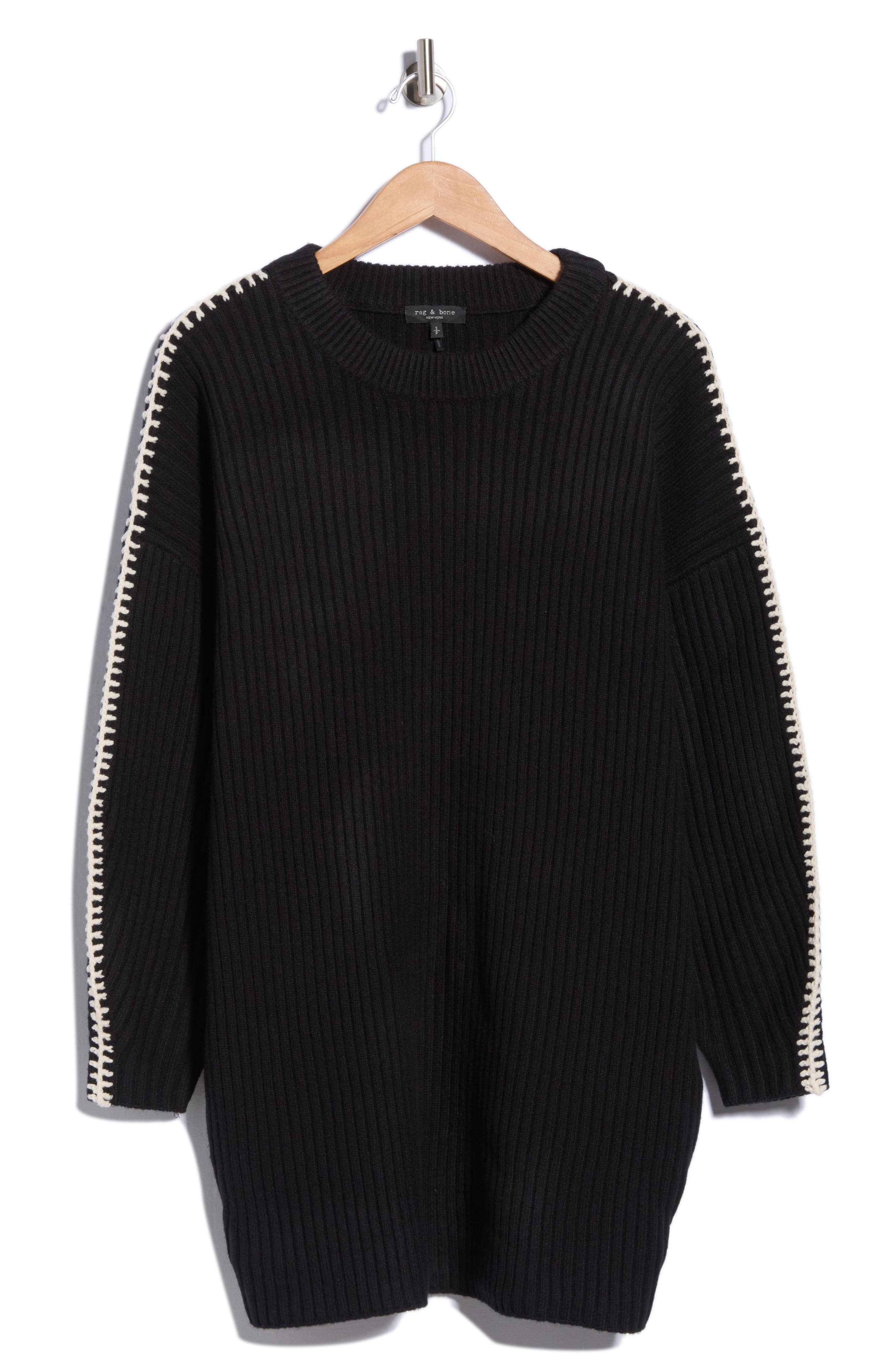 Ingrid Crewneck Wool Minidress