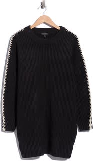 rag & bone Ingrid Crewneck Wool Minidress