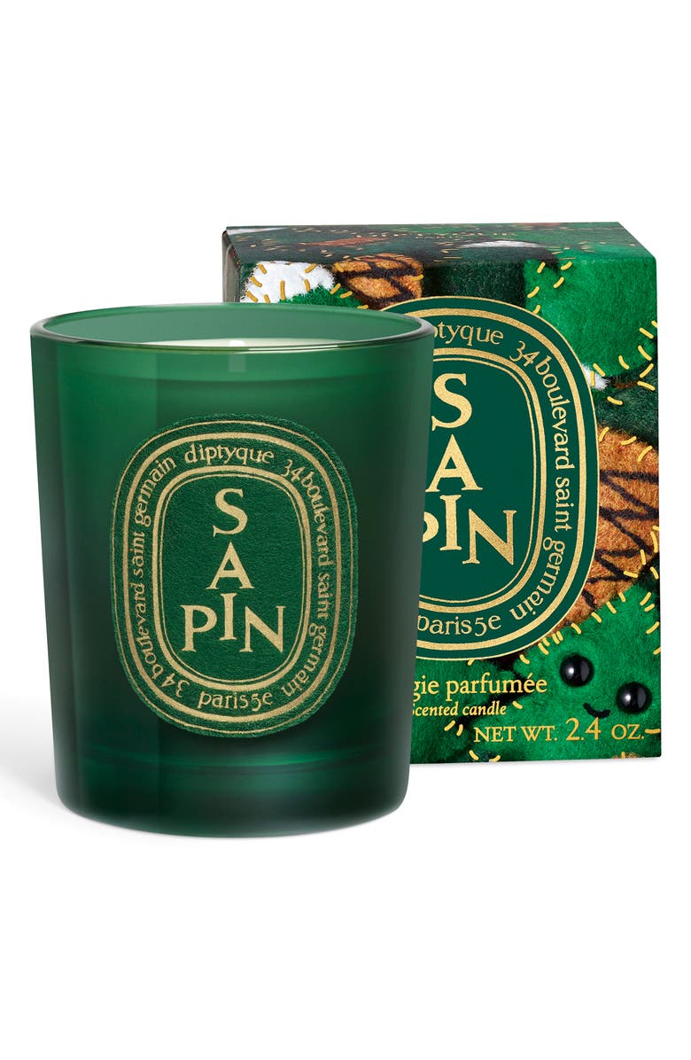 Diptyque Sapin (Pine Tree) Scented Candle, Alternate, color,