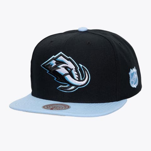 Men's Mitchell & Ness  Black Utah Mammoth Legendary Home Snapback Hat