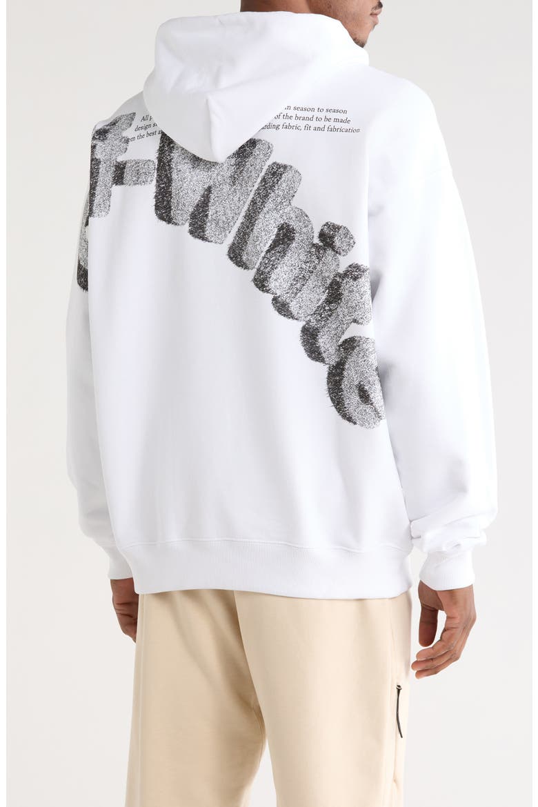 LOGO SKATE HOODIE, Alternate, color, BLACK/WHITE