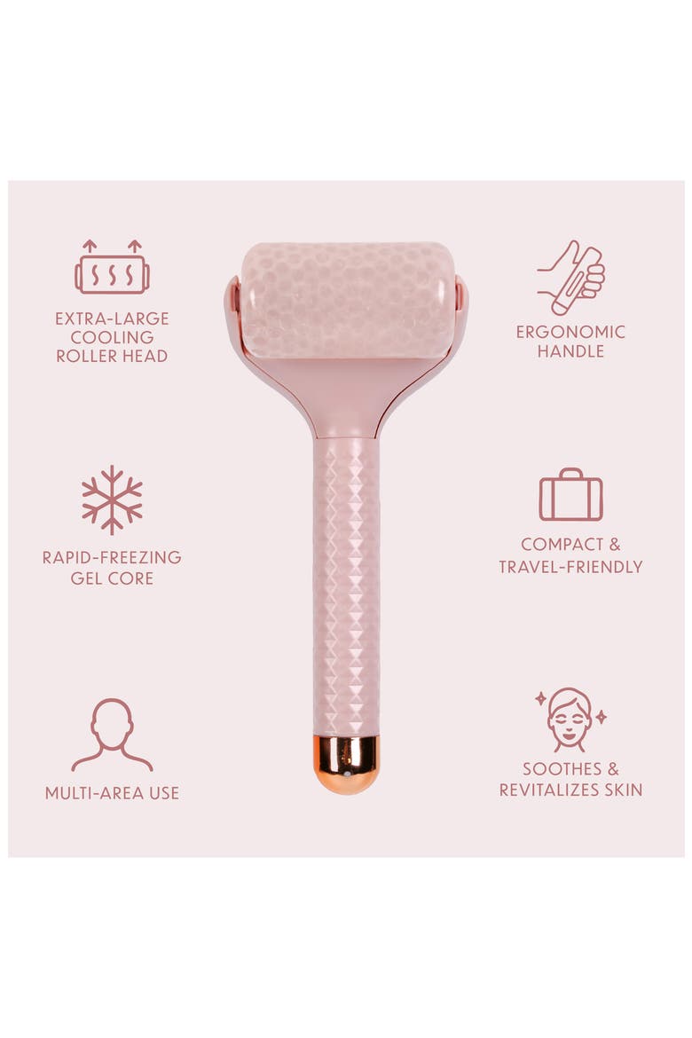 Ice Facial Massage Roller, Alternate, color, PINK