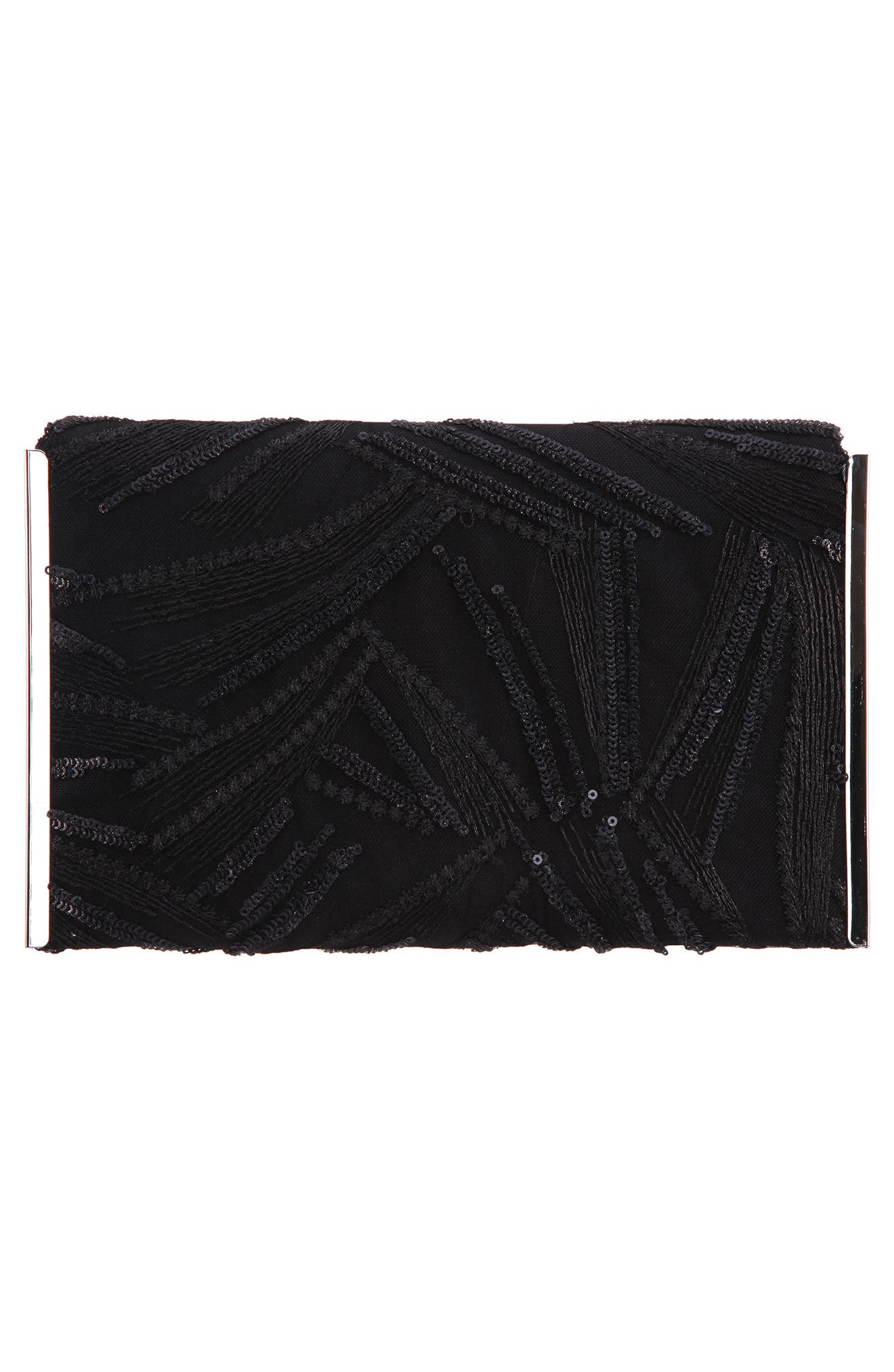 Nina Embroidery Envelope Clutch Bag, Alternate, color, 
