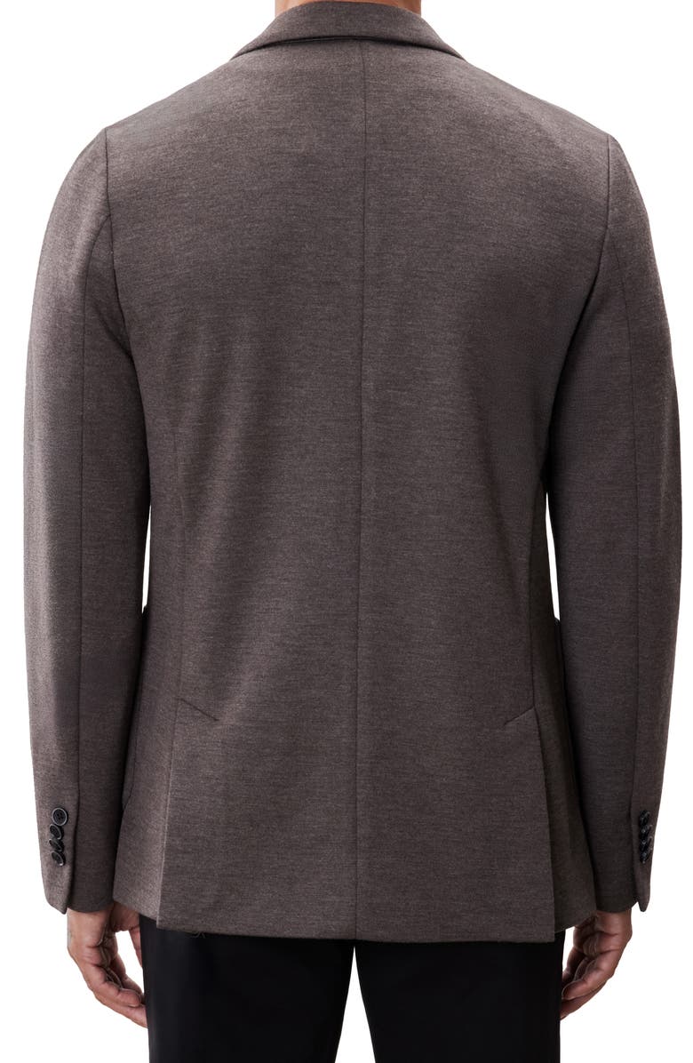 Robert Barakett Blum Heathered Knit Sport Coat, Alternate, color, Brown