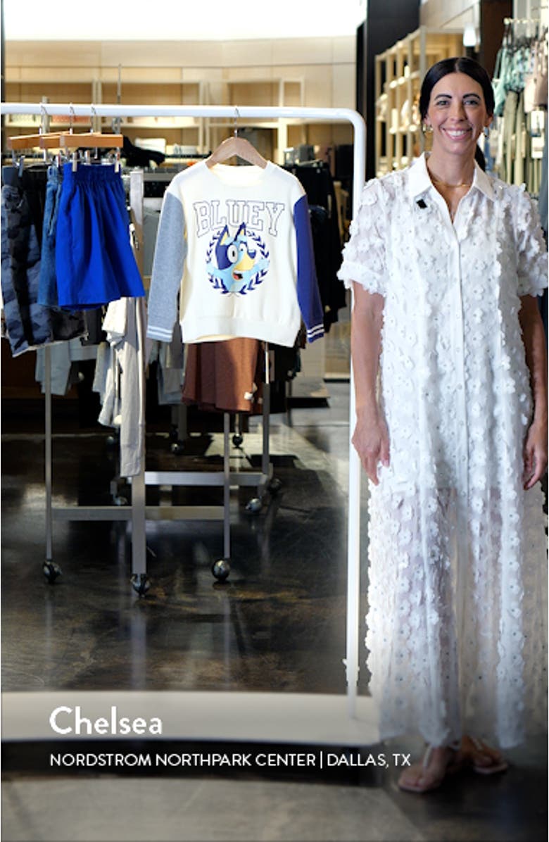 Kids' Disney Bluey Collegiate Sweatshirt, sales video thumbnail