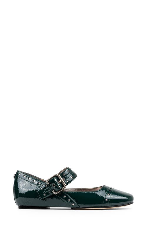 Donald Pliner Liane Mary Jane Flat In Green