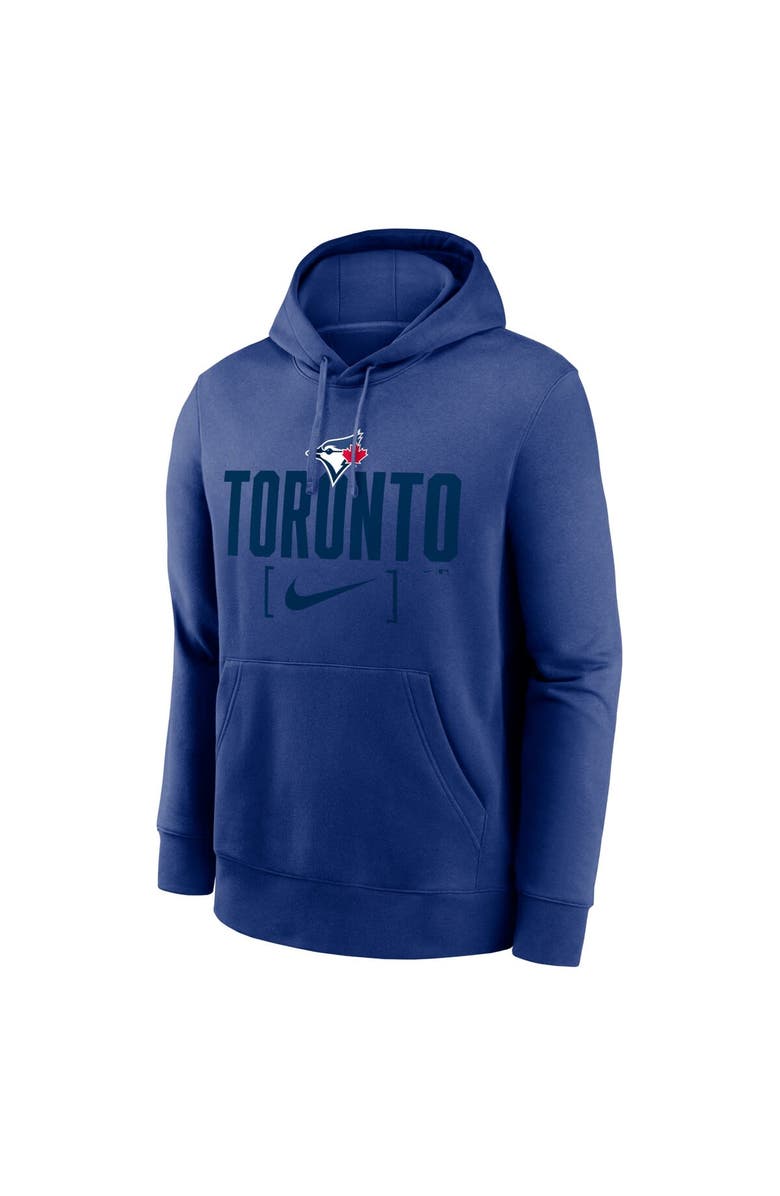 Nike Men's Nike Royal Toronto Blue Jays Club Slack Pullover Hoodie, Alternate, color, 