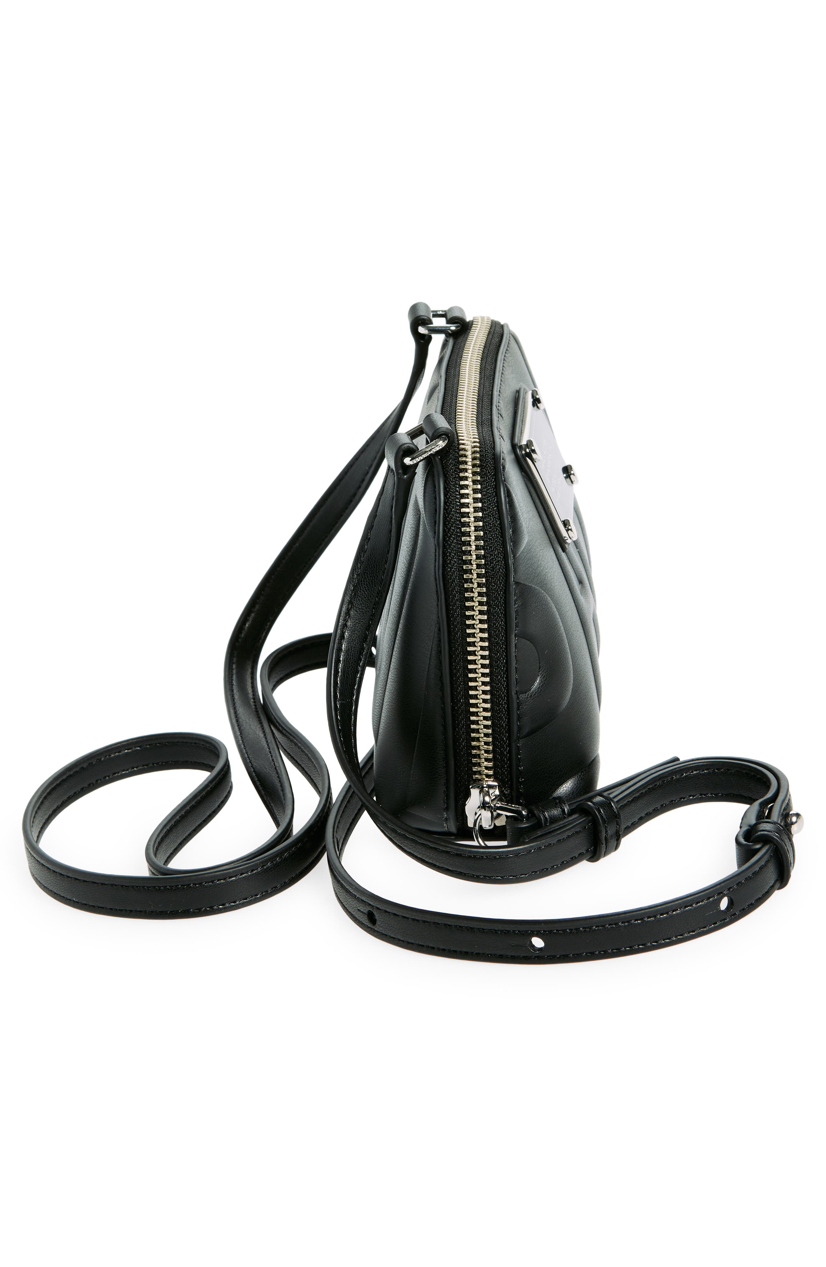 Marc Jacobs Small Embossed Crossbody Pouch, Alternate, color, 