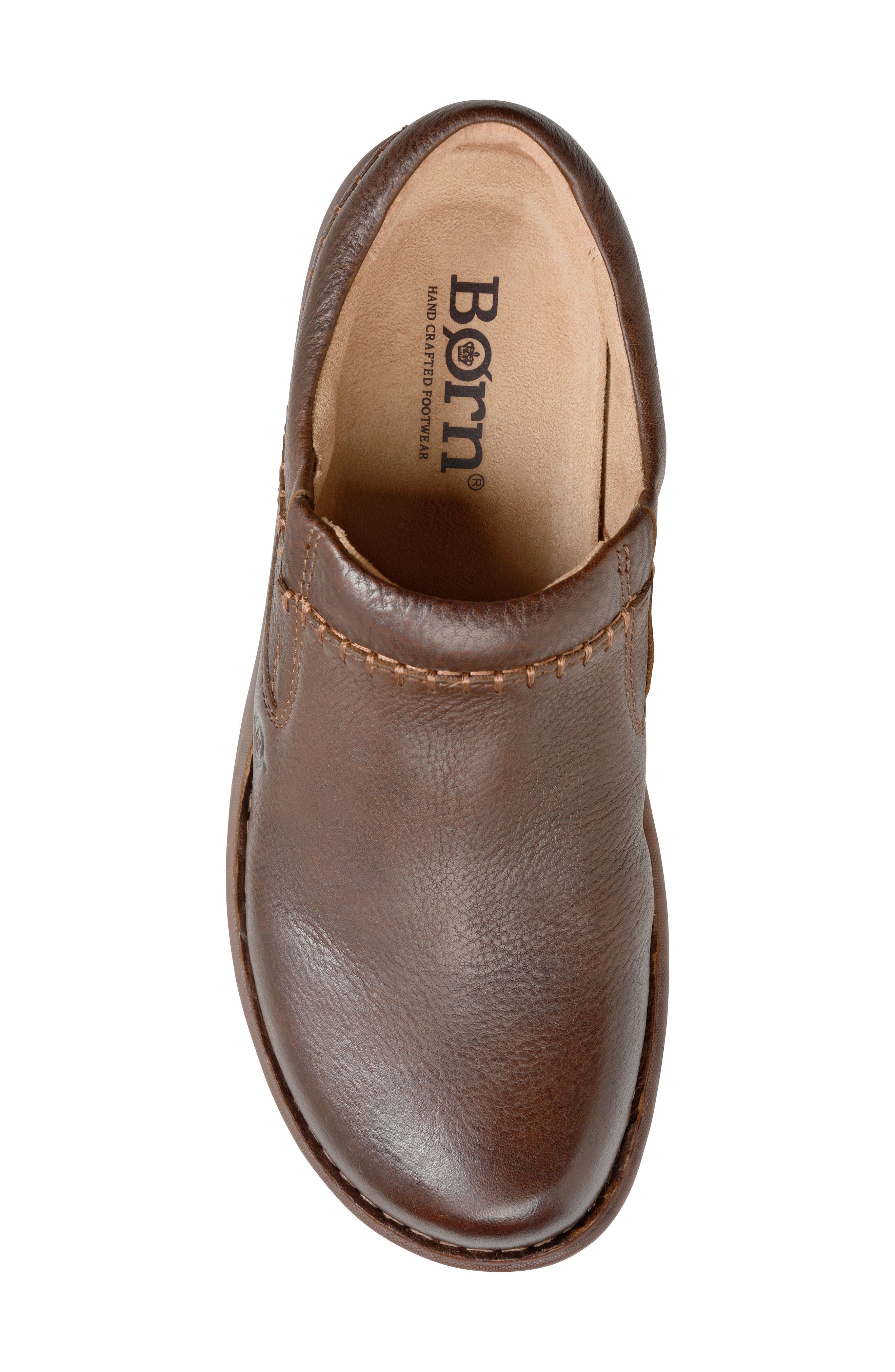 Nigel Clog, Alternate, color, BROWN LEATHER