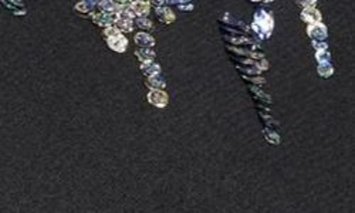 Dries Van Noten Sequined Cropped Wool-blend Jacket In Black
