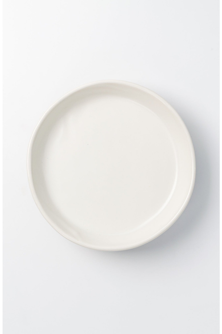 Skali Coupe Salad Plate, Main, color, Matte White / Individual