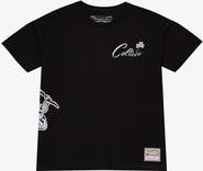Mitchell & Ness Men's Mitchell & Ness Black Boston Celtics Chrome Heritage T-Shirt