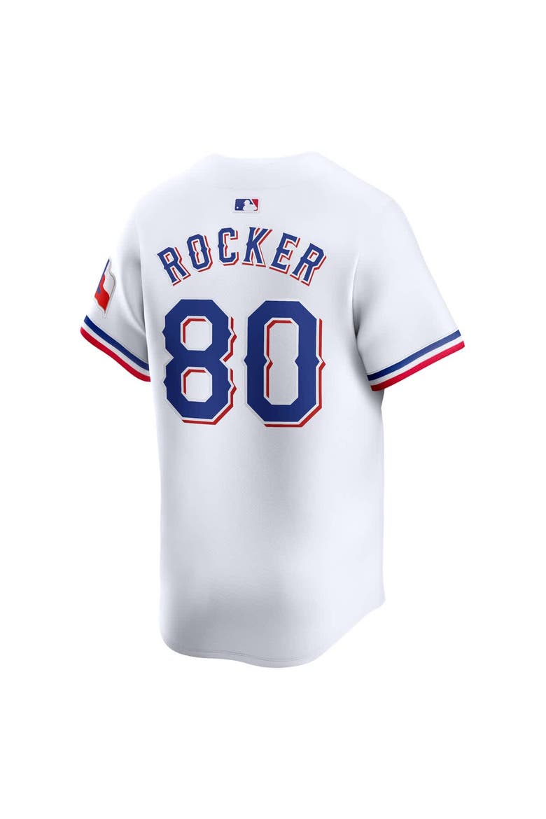 Men's Nike Kumar Rocker White Texas Rangers Home Limited Player Jersey, Alternate, color, White