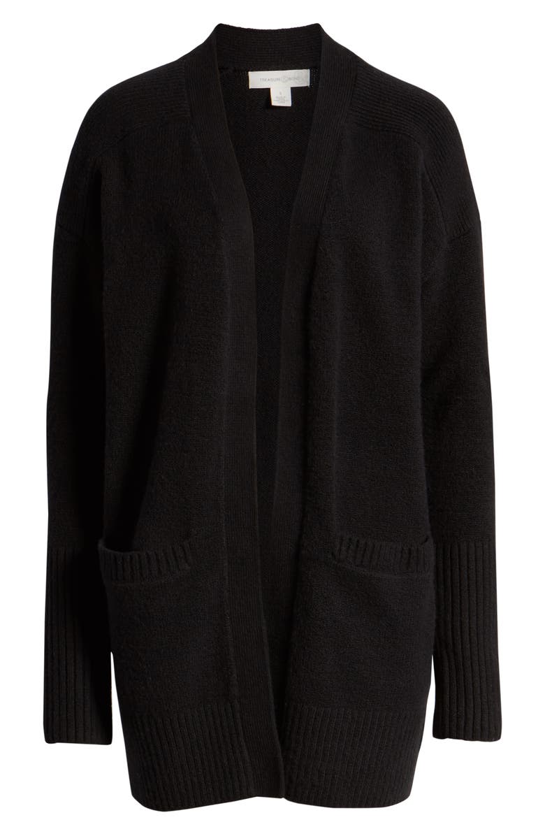 Treasure & Bond Throw-On Cotton & Wool Blend Cardigan, Alternate, color,