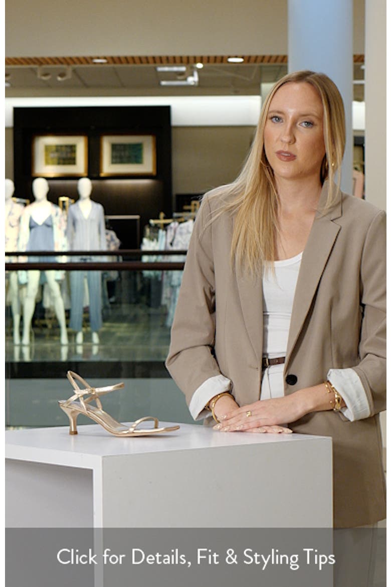 Ella Ankle Strap Sandal video