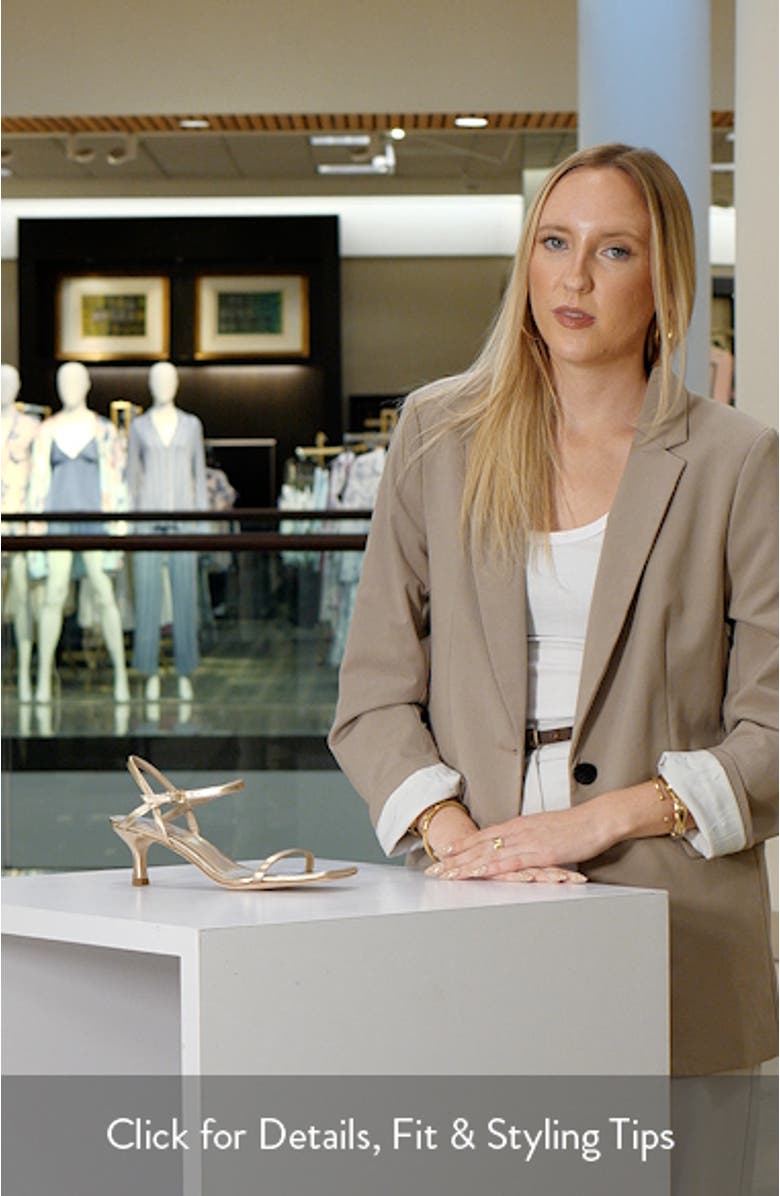 Ella Ankle Strap Sandal, sales video thumbnail