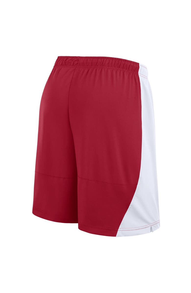 FANATICS Men's Fanatics Crimson/White Oklahoma Sooners Strength Unleashed Shorts, Alternate, color, Crimson