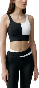 Born Living Yoga Kate Reversible Medium-Support Performance Sports Top