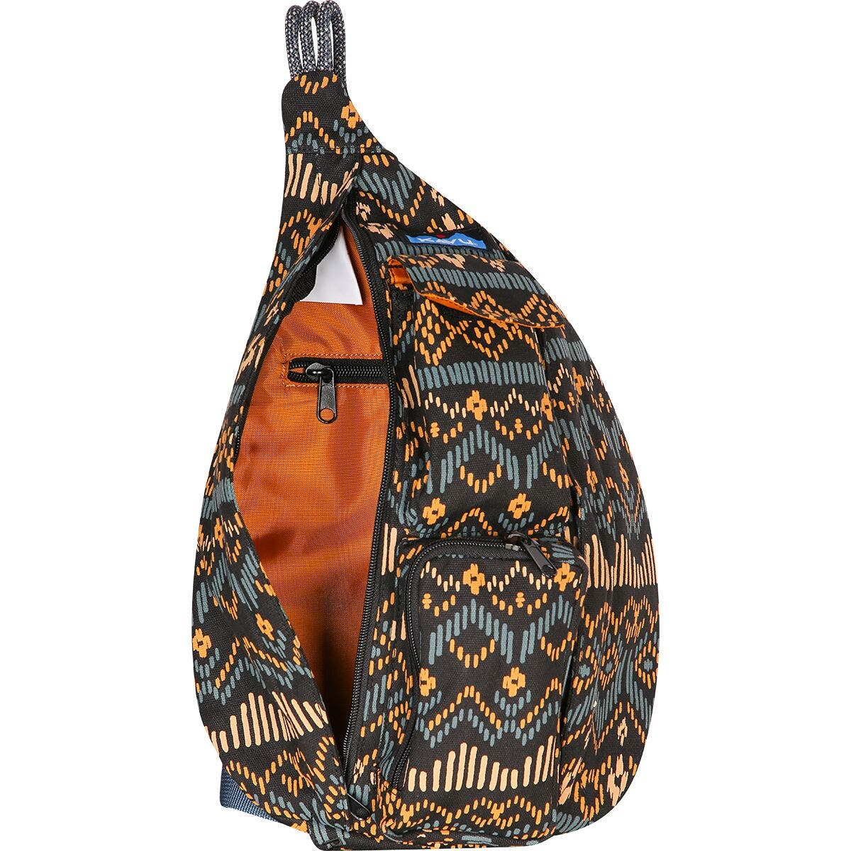 Mini Rope Bag - Women's, Alternate, color, Chalet Holiday