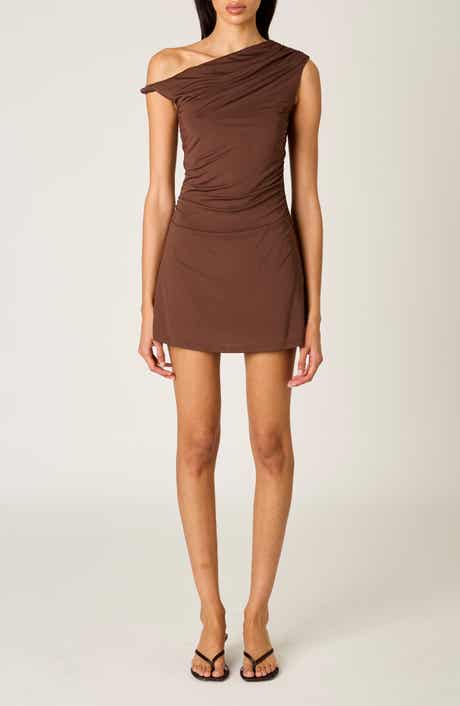 Noa One-Shoulder Minidress