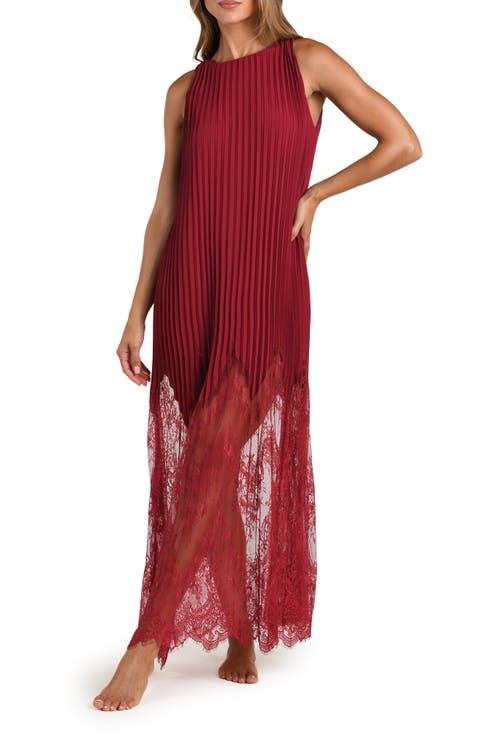 Adalynn Lace Trim Cover-Up Maxi Dress