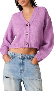 Steve Madden Mica Cropped Cardigan