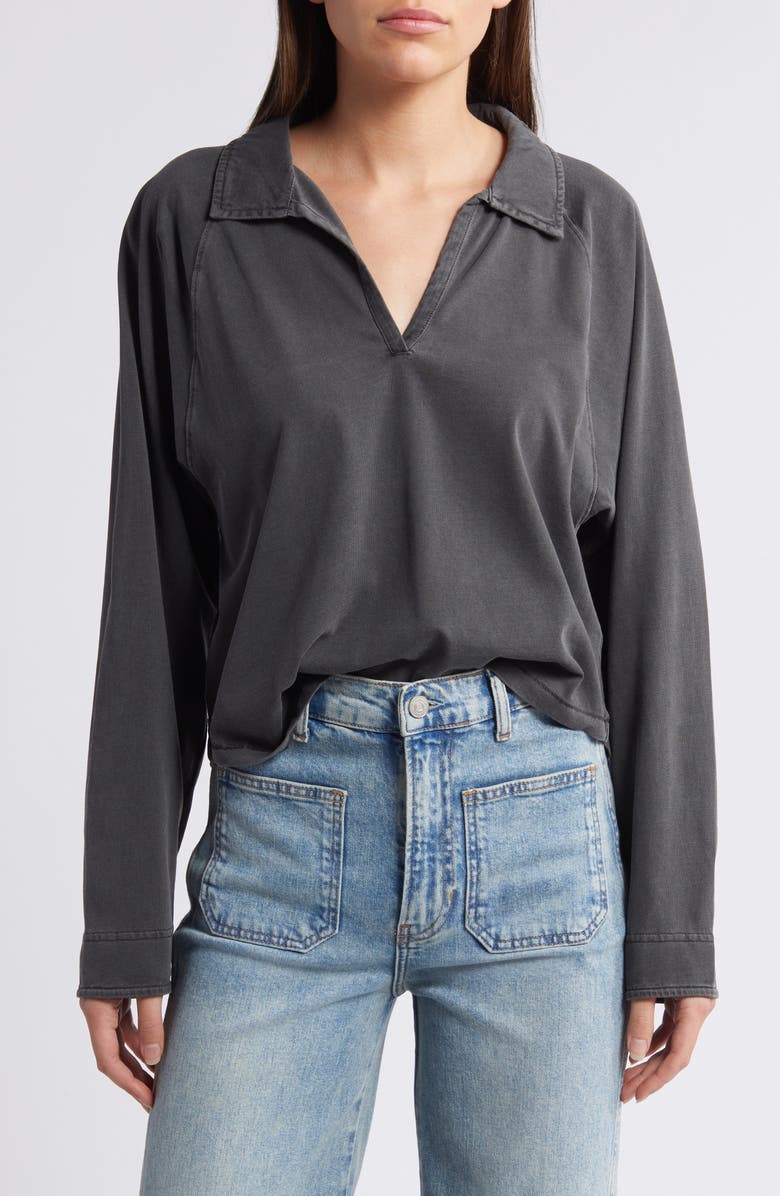 Treasure & Bond Relaxed Fit Organic Cotton Polo T-Shirt, Main, color,