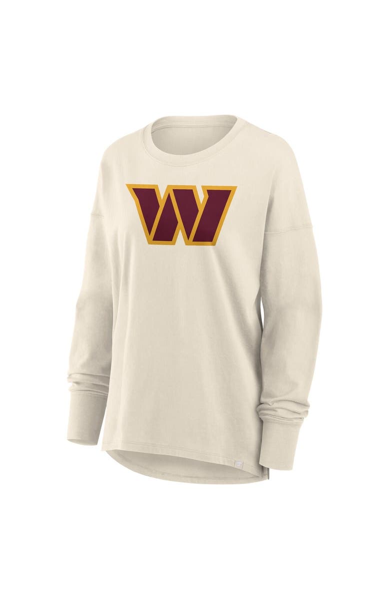 FANATICS Women's Fanatics Cream Washington Commanders Dove Legacy Long Sleeve T-Shirt, Alternate, color, 