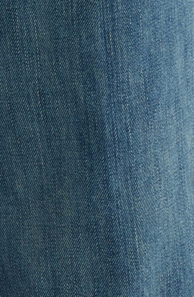 Lauren Ralph Lauren Pleated High Waist Wide Leg Jeans, Alternate, color,