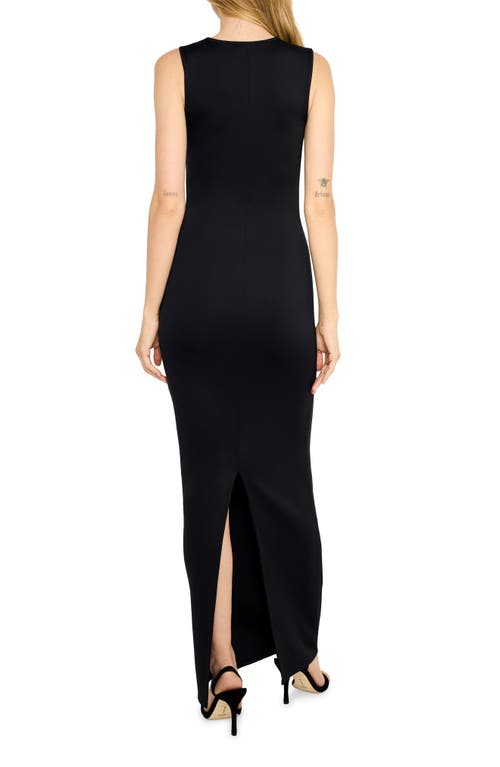 GOOD AMERICAN GOOD AMERICAN SCUBA KNIT MAXI DRESS