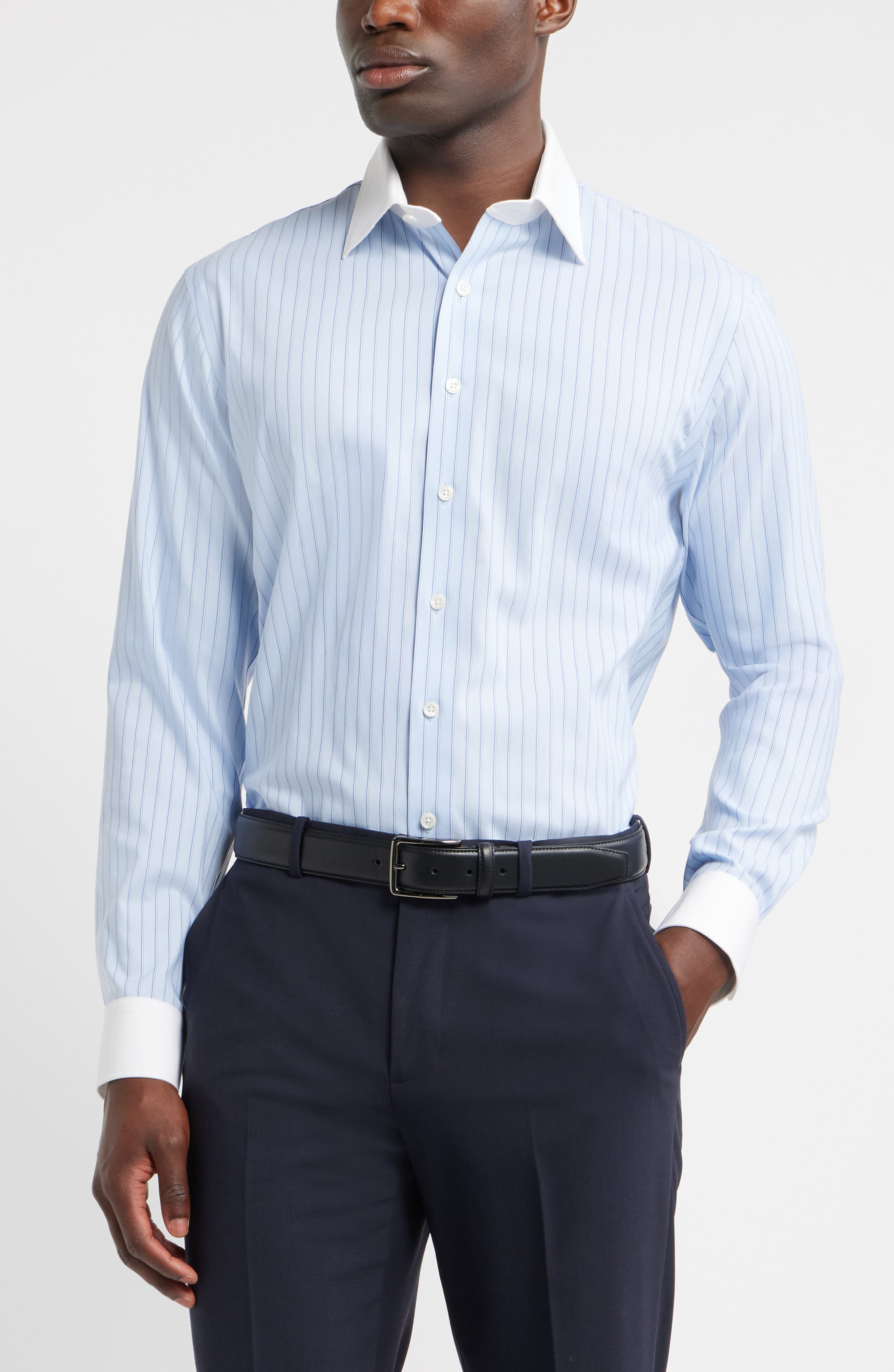 selected BLUE NICO STRIPE