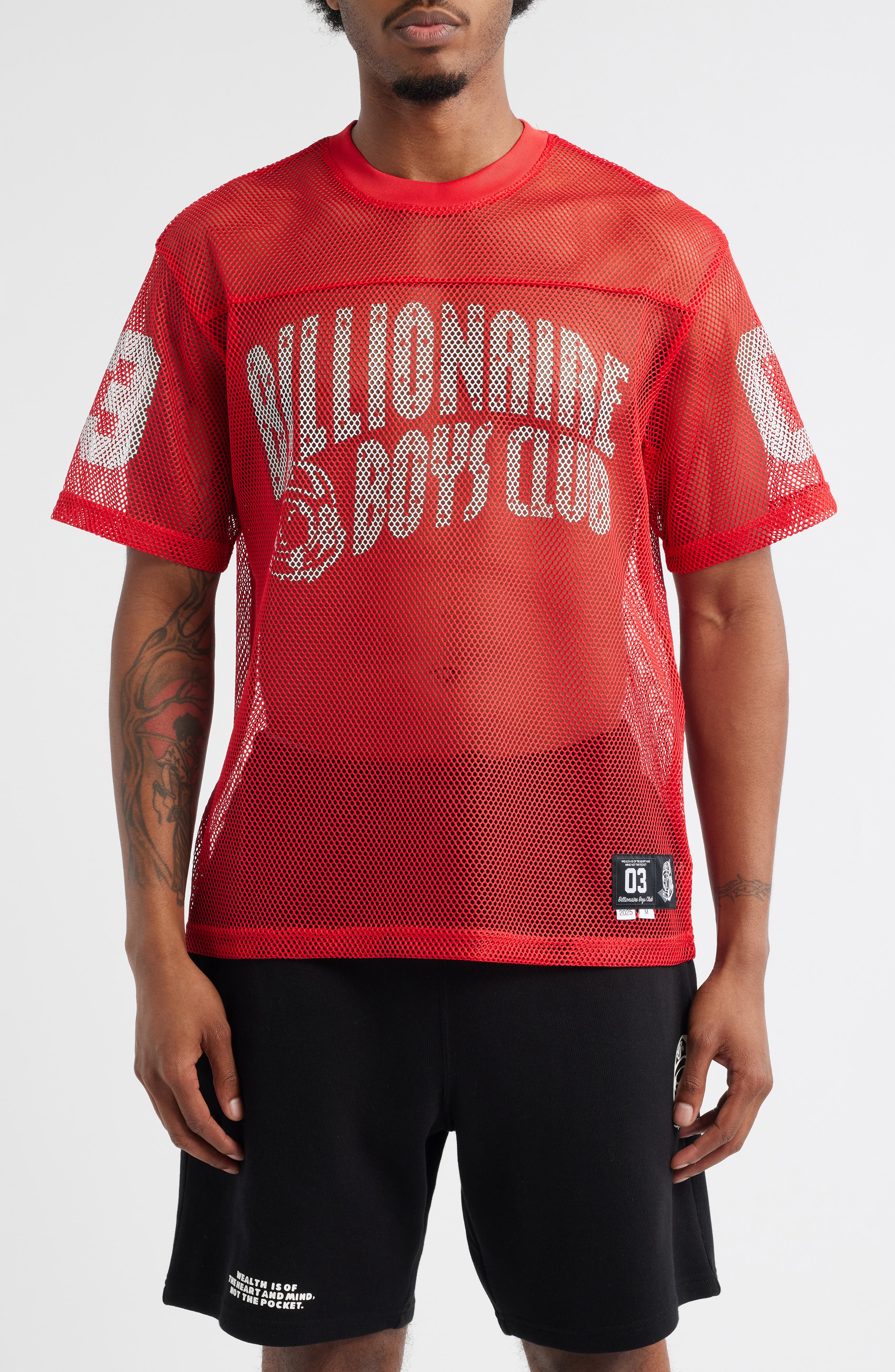 Billionaire Boys Club BB Varsity Mesh Football T-Shirt