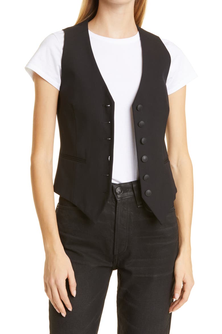 Vanessa Vest, Main, color, BLACK