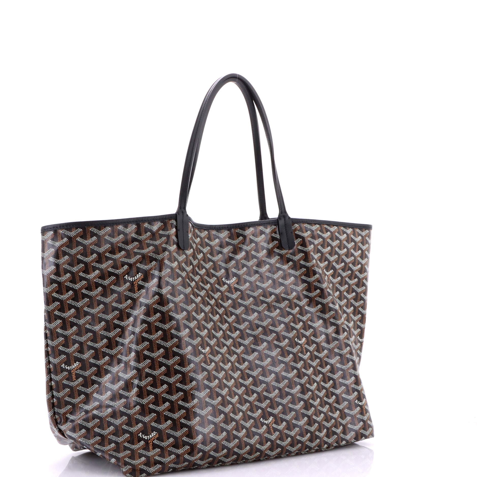 Pre-Owned Goyard Saint Louis Tote Coated Canvas GM, Alternate, color, 