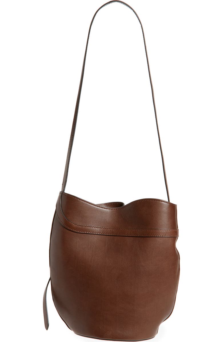 LIFFNER Belted Leather Bucket Bag, Alternate, color,