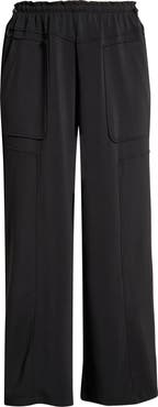 Wit & Wisdom Yoke Detail Wide Leg Scuba Pants