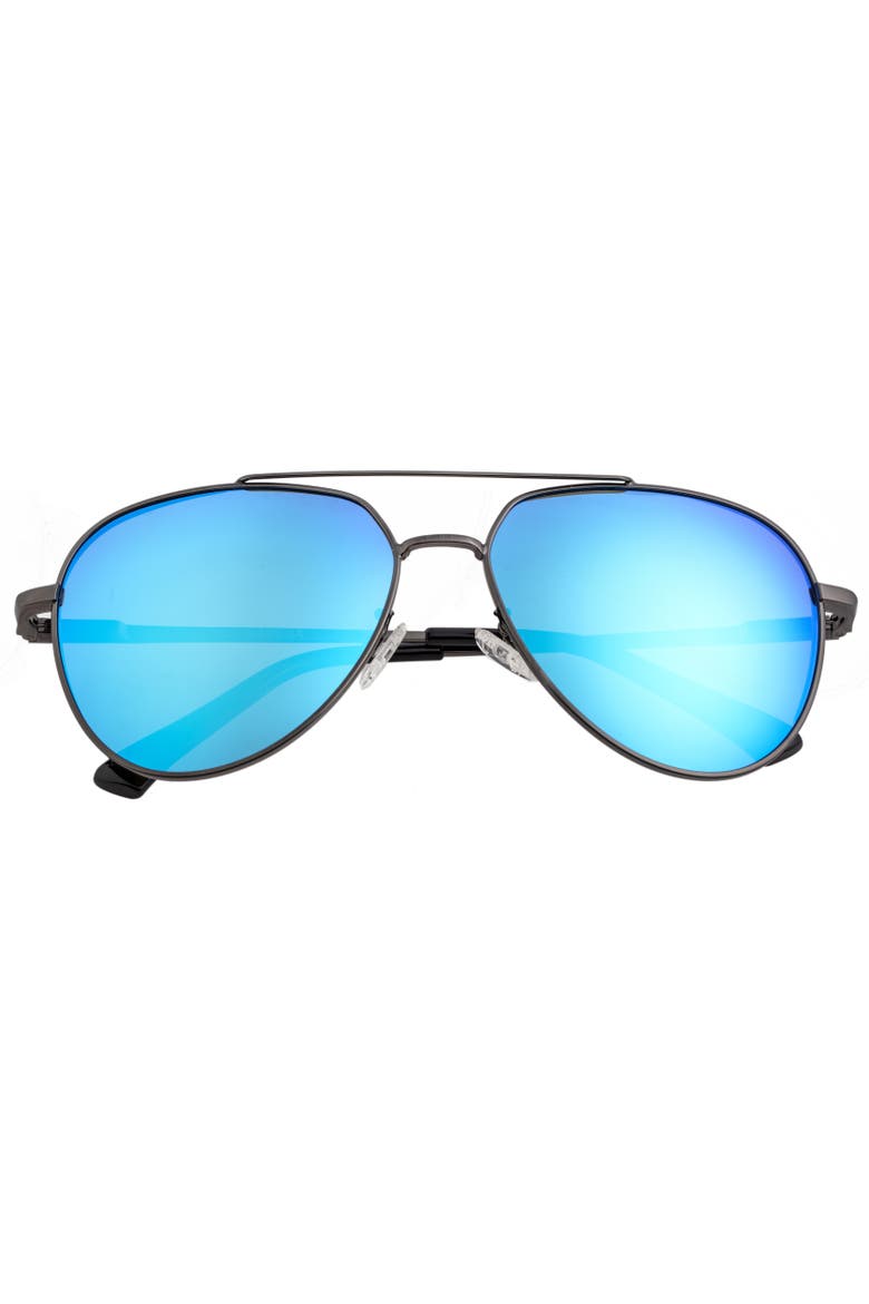 Lyra Polarized Sunglasses, Alternate, color, Black/Blue
