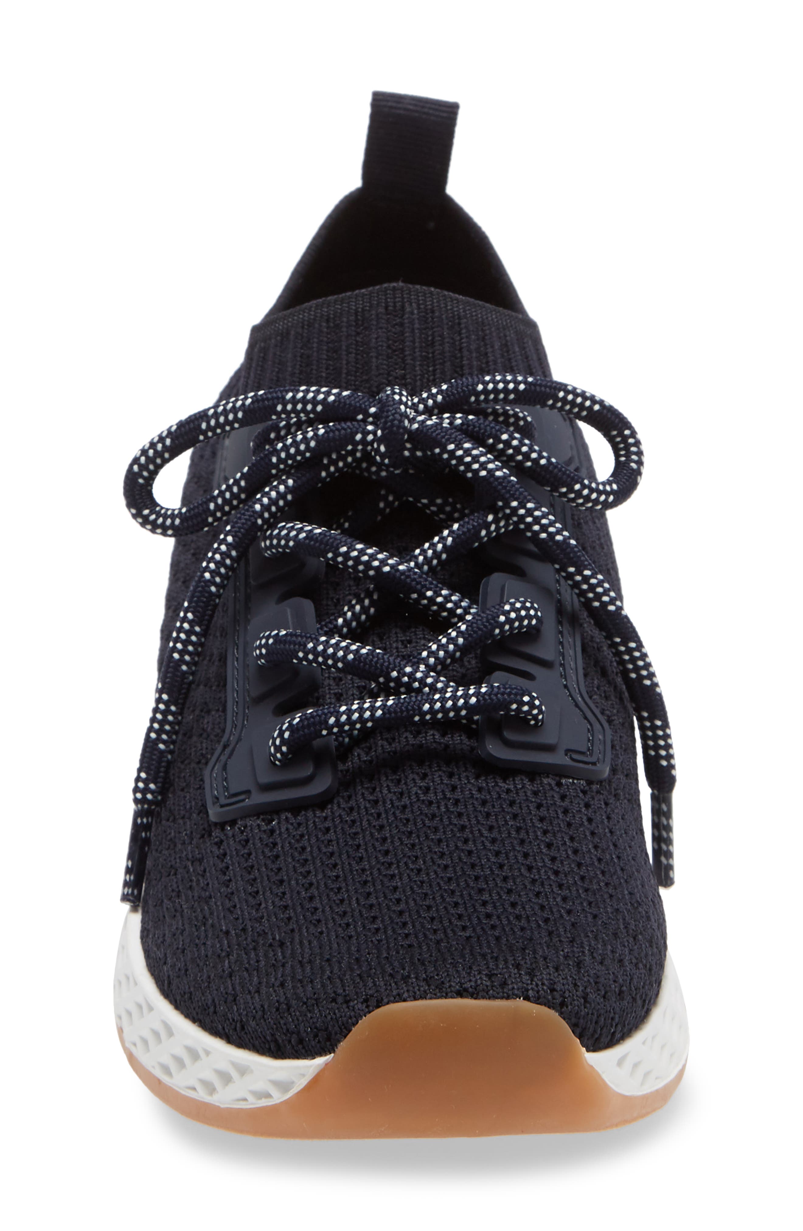 JSlides Raleigh Knit Sneaker, Alternate, color, Navy