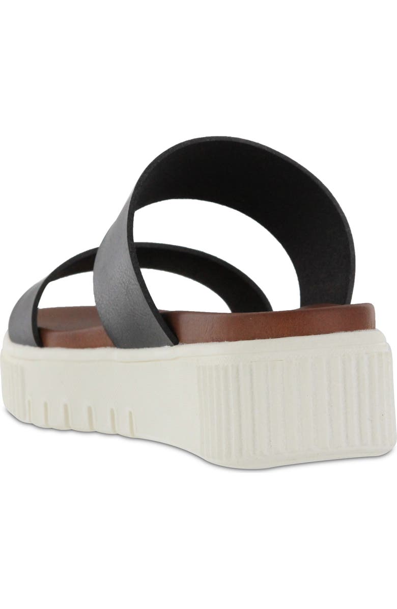 MIA Jordi Platform Genuine Calf Hair Slide Sandal, Alternate, color,