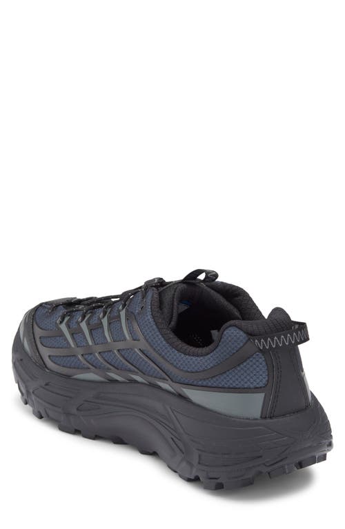 Hoka U Mafate Three2 Wordmark Sneakers In Black