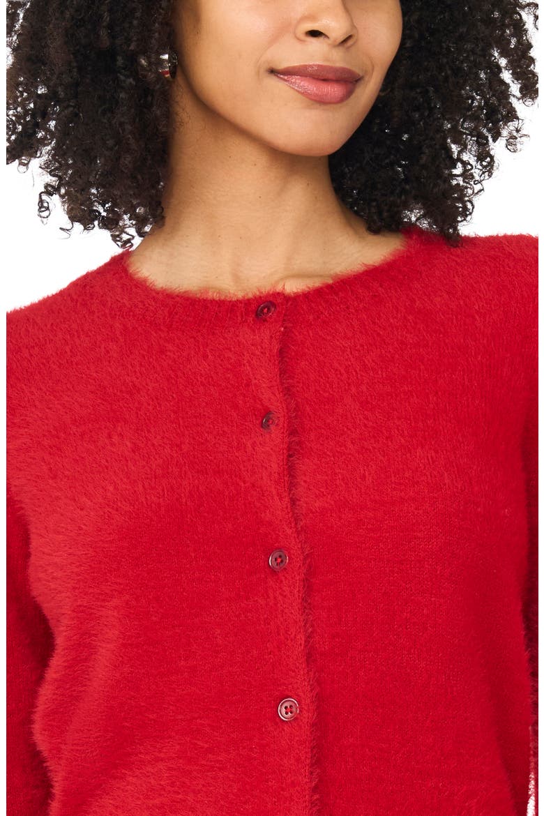 Eyelash Cardigan, Alternate, color, EQUESTRIAN RED