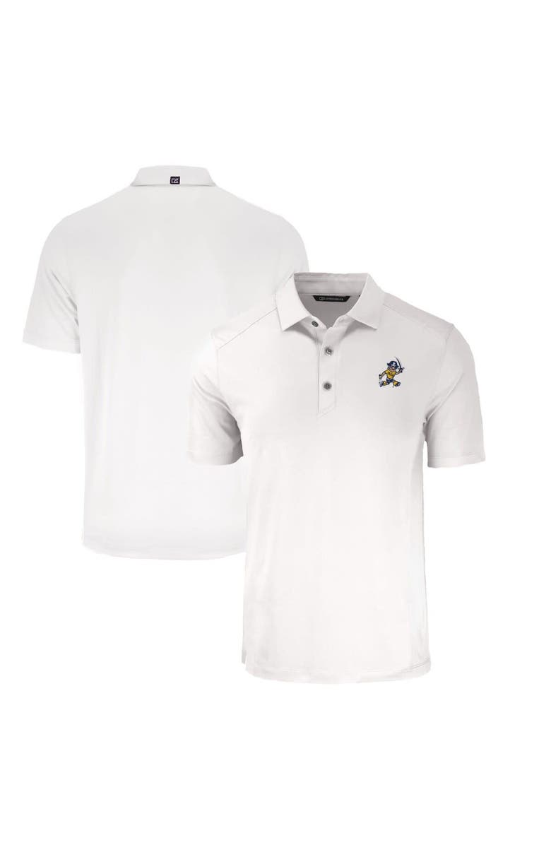 Cutter & Buck Men's Cutter & Buck White ETSU Buccaneers Big & Tall Forge Eco Stretch Recycled Polo, Alternate, color, 