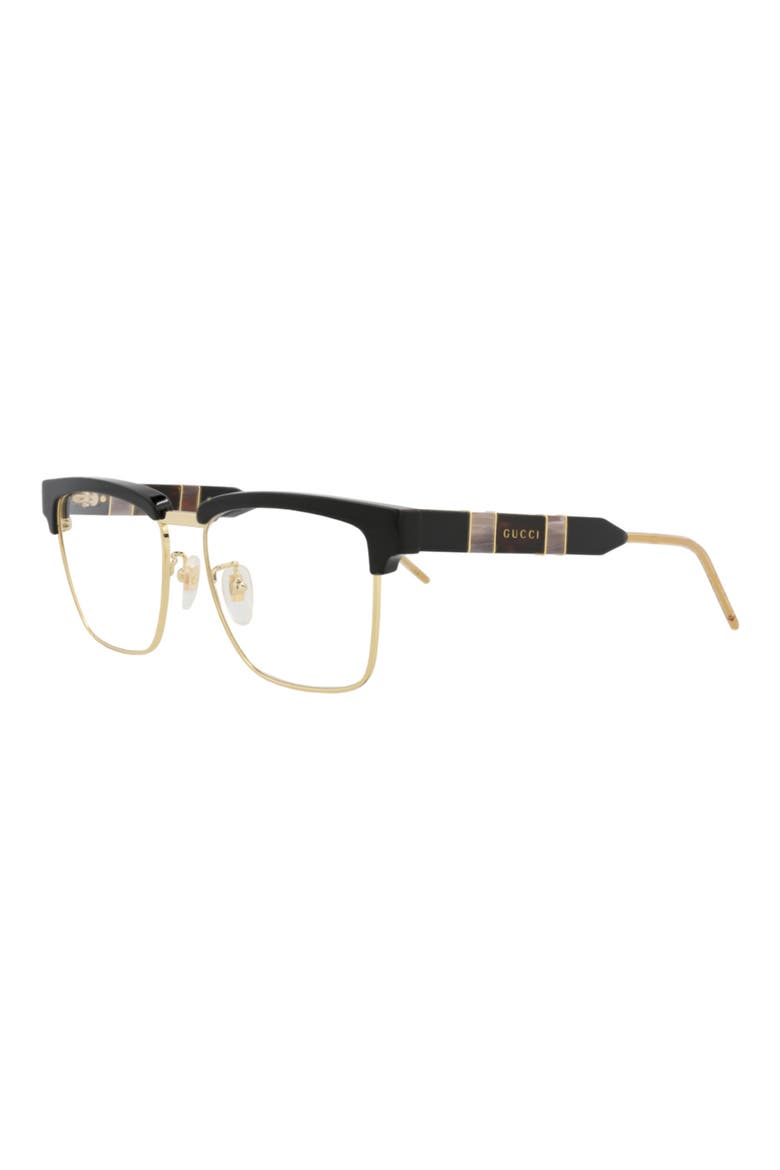 52nn Round Optical Frames, Alternate, color, BLACK BLACK TRANSPARENT