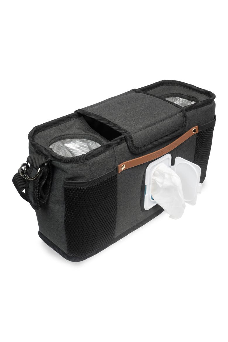 2-Cupholder Parent Console, Alternate, color, BLACK