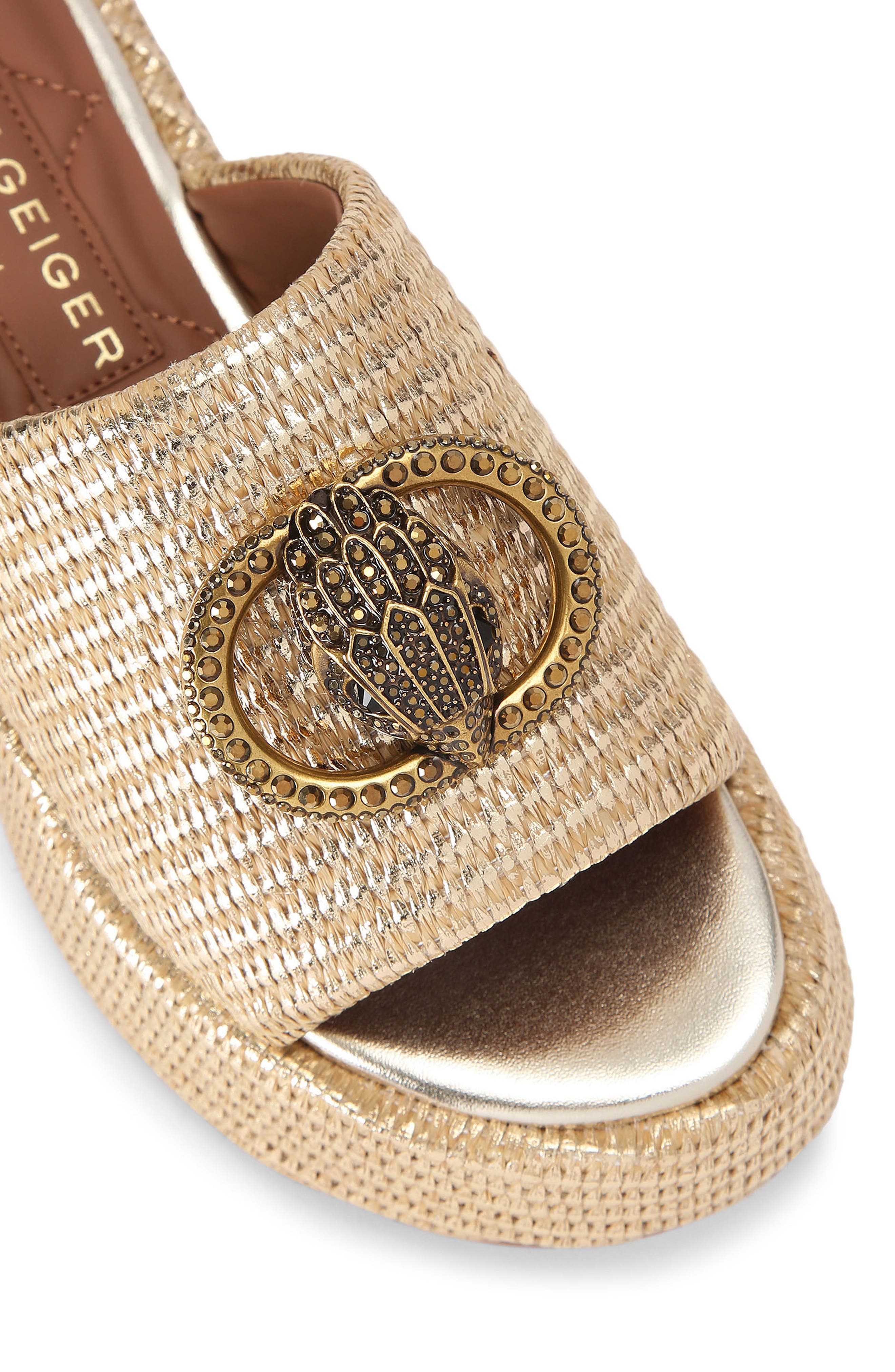 Kurt Geiger London Chelsea Flatform Slide Sandal, Alternate, color, 